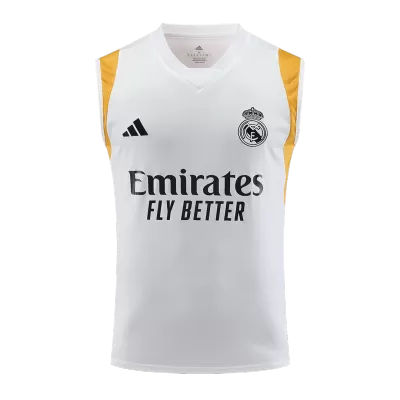 Men's Real Madrid Pre-Match Sleeveless Soccer Jersey 2023/24 - worldjerseyshop