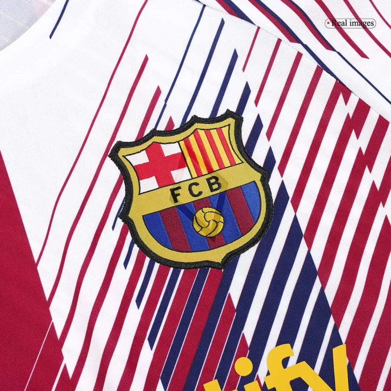 Men's Barcelona Pre-Match Soccer Jersey 2023/24 - worldjerseyshop