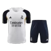 Men's Real Madrid Pre-Match Soccer Jersey Kit(Jersey+Shorts) 2023/24 - worldjerseyshop