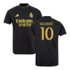 Men's Real Madrid MODRIĆ #10 Third Away Soccer Short Sleeves Jersey 2023/24 - worldjerseyshop