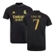 Men's Real Madrid VINI JR. #7 Third Away Soccer Short Sleeves Jersey 2023/24 - worldjerseyshop