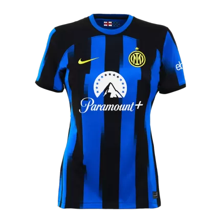 Women's Inter Milan Home Soccer Jersey Shirt 2023/24 - worldjerseyshop