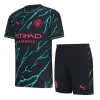 Men's Manchester City Third Away Soccer Kit(Jersey+Shorts) 2023/24 - worldjerseyshop