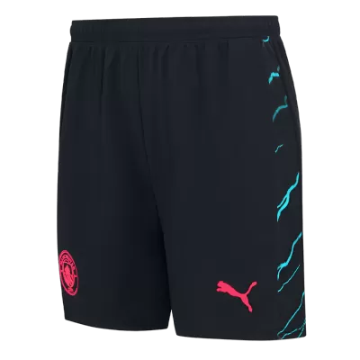 Men's Manchester City Third Away Soccer Shorts 2023/24 - worldjerseyshop