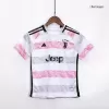 Kids Juventus Away Soccer Jersey Kits(Jersey+Shorts) 2023/24 - worldjerseyshop