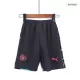 Kids Manchester City Third Away Soccer Jersey Kits(Jersey+Shorts) 2023/24 - worldjerseyshop