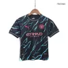 Kids Manchester City Third Away Soccer Jersey Kits(Jersey+Shorts) 2023/24 - worldjerseyshop