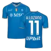 Men's Napoli H.LOZANO #11 Home Soccer Short Sleeves Jersey 2023/24 - worldjerseyshop