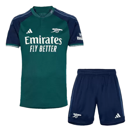 Men's Arsenal Third Away Soccer Kit(Jersey+Shorts) 2023/24 - worldjerseyshop