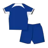 Kids Chelsea Home Soccer Jersey Kits(Jersey+Shorts) 2023/24 - worldjerseyshop