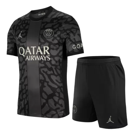 Men's PSG Third Away Soccer Kit(Jersey+Shorts) 2023/24 - worldjerseyshop