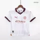 Kids Manchester City Away Soccer Jersey Kits(Jersey+Shorts) 2023/24 - worldjerseyshop