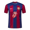 Men's Barcelona Home Soccer Short Sleeves Jersey 2023/24 - worldjerseyshop