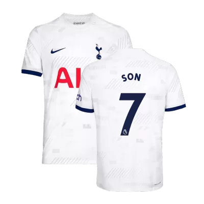 Men's Tottenham Hotspur SON #7 Home Player Version Soccer Jersey 2023/24 - worldjerseyshop