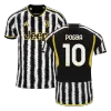 Men's Juventus POGBA #10 Home Soccer Short Sleeves Jersey 2023/24 - worldjerseyshop