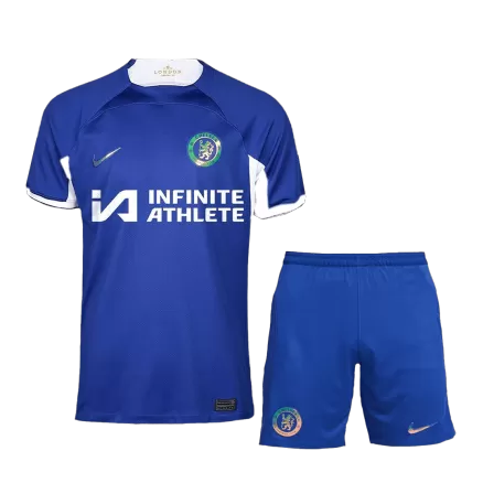 Men's Chelsea Home Soccer Kit(Jersey+Shorts) 2023/24 - worldjerseyshop