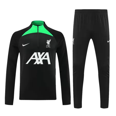 Kids Liverpool Tracksuit Zipper Sweat Shirt Soccer Jersey 2023/24 - worldjerseyshop