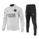 Kids PSG Tracksuit Zipper Sweat Shirt Soccer Jersey 2023/24 - worldjerseyshop