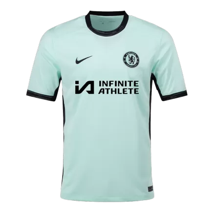 Men's Chelsea Third Away Soccer Short Sleeves Jersey 2023/24 - worldjerseyshop