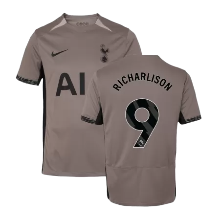Men's Tottenham Hotspur RICHARLISON #9 Third Away Soccer Short Sleeves Jersey 2023/24 - worldjerseyshop