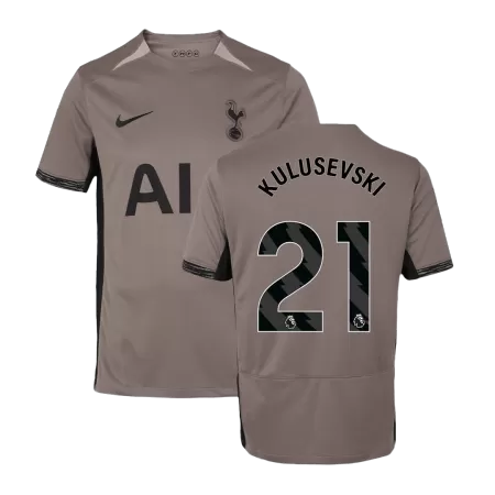 Men's Tottenham Hotspur KULUSEVSKI #21 Third Away Soccer Short Sleeves Jersey 2023/24 - worldjerseyshop