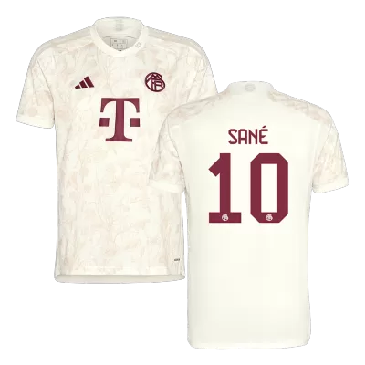 Men's Bayern Munich SANÉ #10 Third Away Soccer Short Sleeves Jersey 2023/24 - worldjerseyshop