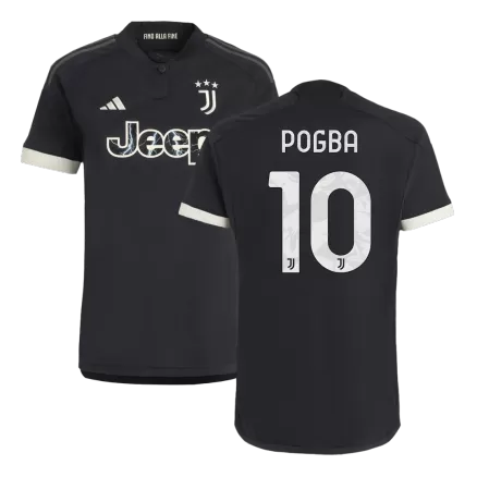 Men's Juventus POGBA #10 Third Away Soccer Short Sleeves Jersey 2023/24 - worldjerseyshop
