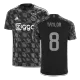 Men's Ajax TAYLOR #8 Third Away Soccer Short Sleeves Jersey 2023/24 - worldjerseyshop