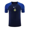 Men's Al Nassr Pre-Match Soccer Jersey Kit(Jersey+Shorts) 2023/24 - worldjerseyshop