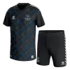 Kids Everton Goalkeeper Soccer Jersey Kits(Jersey+Shorts) 2023/24 - worldjerseyshop