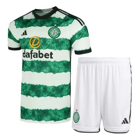 Men's Celtic Home Soccer Kit(Jersey+Shorts) 2023/24 - worldjerseyshop