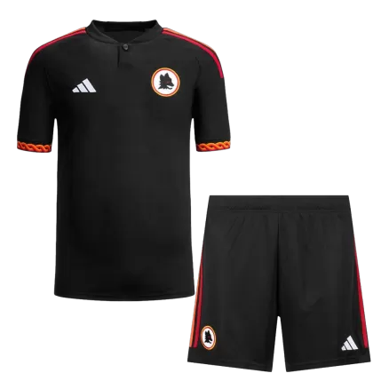 Men's Roma Third Away Soccer Kit(Jersey+Shorts) 2023/24 - worldjerseyshop