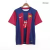 Men's Barcelona Home Soccer Short Sleeves Jersey 2023/24 - worldjerseyshop