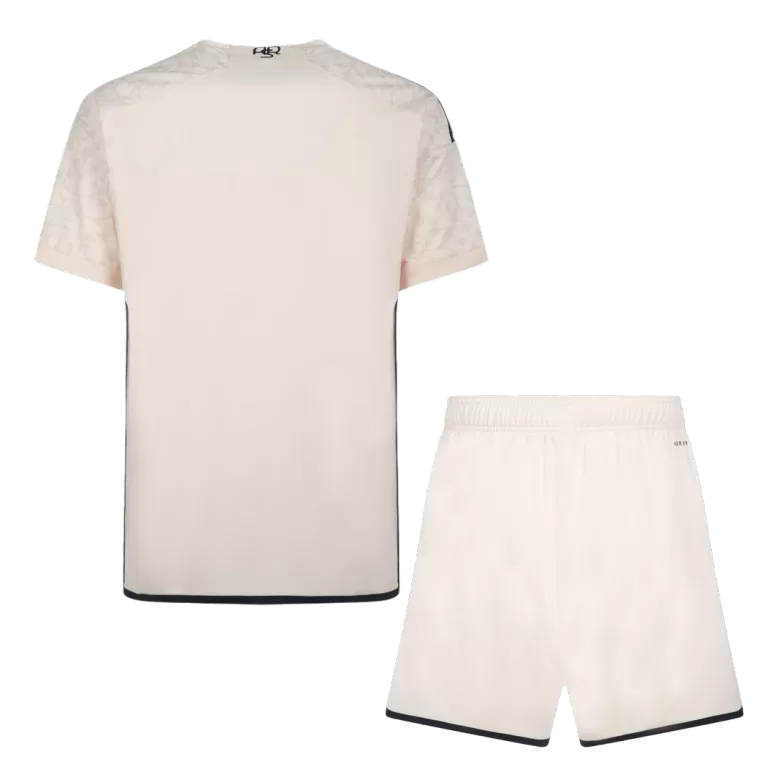 Men's Roma Away Soccer Kit(Jersey+Shorts) 2023/24 - worldjerseyshop