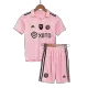 Kids Inter Miami CF MESSI #10 Whole Kits Home Soccer Kit (Jersey+Shorts+Sock） 2023 - worldjerseyshop
