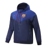 Men's Barcelona Windbreaker Hoodie Jacket 2023/24 - worldjerseyshop