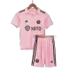Kids Inter Miami CF MESSI #10 Whole Kits Home Soccer Kit (Jersey+Shorts+Sock） 2022 - worldjerseyshop