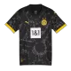 Kids Borussia Dortmund Away Soccer Jersey Kits(Jersey+Shorts) 2023/24 - worldjerseyshop