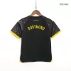 Kids Borussia Dortmund Away Soccer Jersey Kits(Jersey+Shorts) 2023/24 - worldjerseyshop