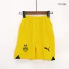 Kids Borussia Dortmund Away Soccer Jersey Kits(Jersey+Shorts) 2023/24 - worldjerseyshop