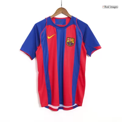 Barcelona Retro Soccer Jersey Home 2004/05 - worldjerseyshop