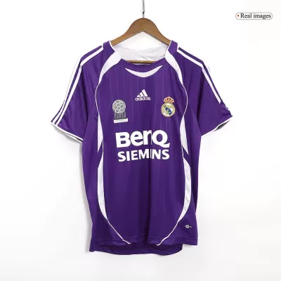 Men's Real Madrid Retro Third Away Soccer Jersey 2006/07 - worldjerseyshop