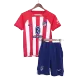 Kids Atletico Madrid Home Soccer Jersey Kits(Jersey+Shorts) 2023/24 - worldjerseyshop