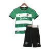 Kids Sporting CP Home Soccer Jersey Kits(Jersey+Shorts) 2023/24 - worldjerseyshop