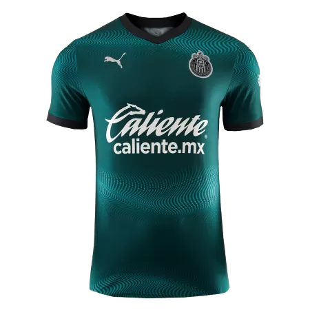 Men's Chivas Away Soccer Short Sleeves Jersey 2023/24 - worldjerseyshop