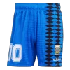 Men's Argentina #10 Retro Away Soccer Kit(Jersey+Shorts) 1994 - worldjerseyshop