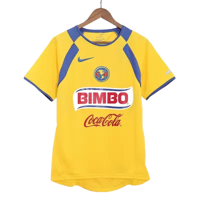 Men's Club America Retro Home Soccer Jersey 2005/06 - worldjerseyshop