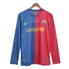 Men's Barcelona Retro Home Soccer Long Sleeves Jersey 2008/09 - UCL Final - worldjerseyshop