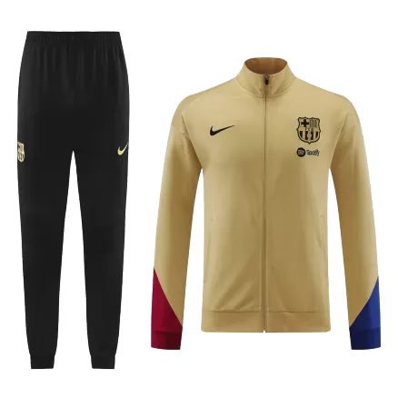 Men's Barcelona Tracksuit Soccer Kit (Top+Trousers) 2023/24 - worldjerseyshop