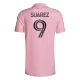 Men's Inter Miami CF SUÁREZ #9 Home Soccer Short Sleeves Jersey 2022 - worldjerseyshop